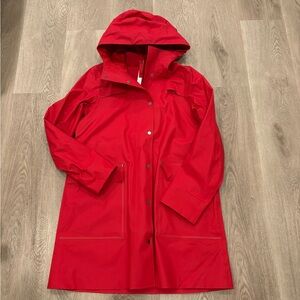 Lululemon Red Into the Drizzle Jacket